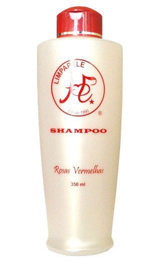 Shampoo Rosas Vermelhas - 350 Ml - Limpapele