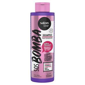 Shampoo S.o.s Bomba Matizadora Cabelos Mistos a Oleosos - 300ml