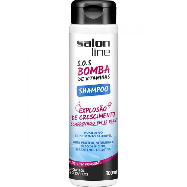 Shampoo S.o.s Bomba Vitaminas 300ml - Salon Line - Salonline