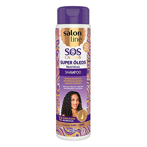 Shampoo S.O.S Cachos Nutritivos, Salon Line, 300ml