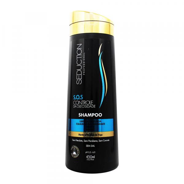Shampoo S.O.S Controle de Oleosidade 450ml - Seduction - Seduction Professional