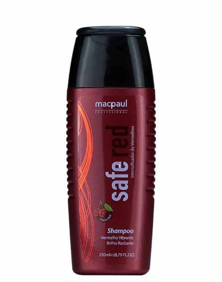 Shampoo Safe Red 250ml Macpaul