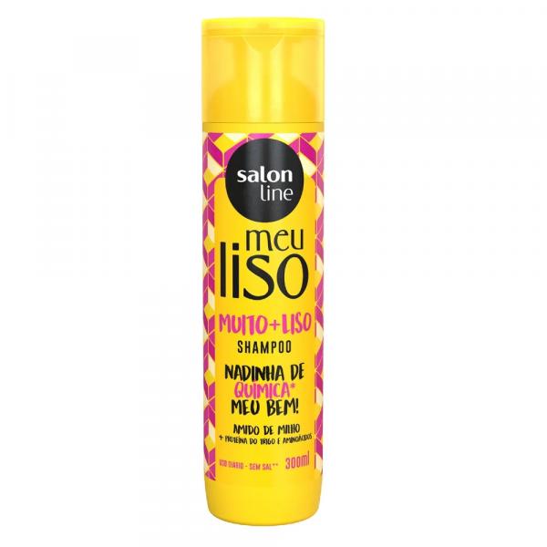 Shampoo Salon Line 300 Ml Meu Liso Amido Milho - Salon Line Professional