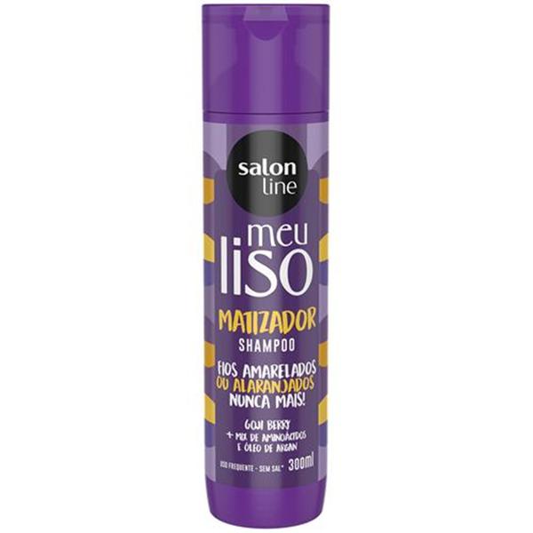 Shampoo Salon Line 300ml Meu Liso Loiro Matizador - Salon Line Professional