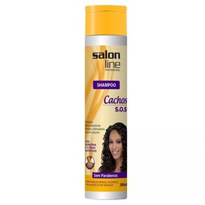 Shampoo Salon Line Cachos SOS Sem Parabenos - 300 Ml