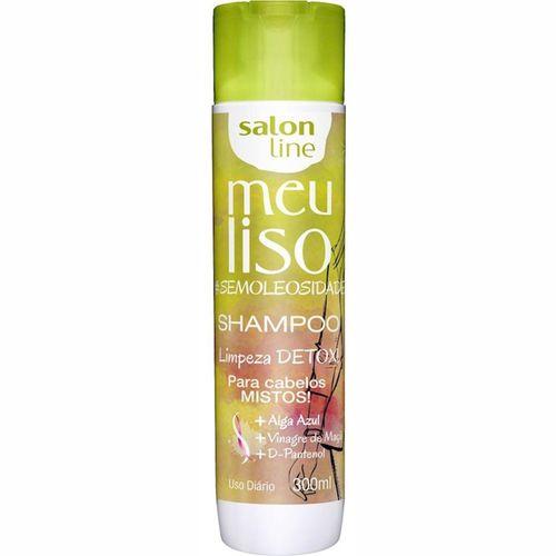 Shampoo Salon Line M Liso 300ml Fr Semoleosd/misto