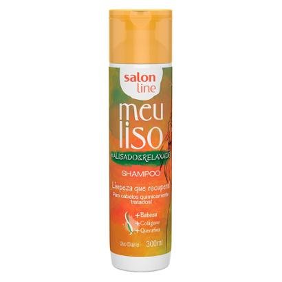 Shampoo Salon Line - Meu Liso #Alisado&Relaxado - 300Ml