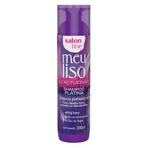 Shampoo Salon Line - Meu Liso Platina #loiroplatinado - 300ml