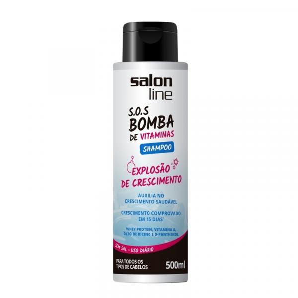 Shampoo Salon Line S.O.S Bomba 500 Ml Exploso de Crescimento