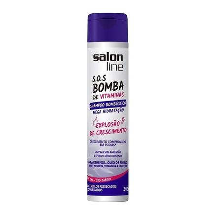 Shampoo Salon Line S.O.S Bomba de Vitaminas Mega Hidratação 300ml