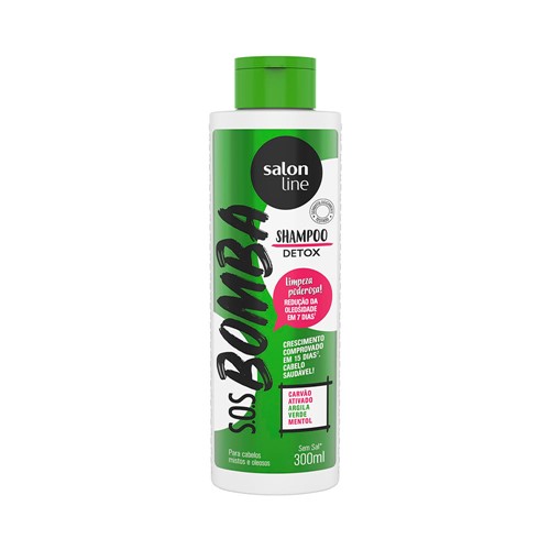 Shampoo Salon Line S.O.S Bomba Detox 300ml
