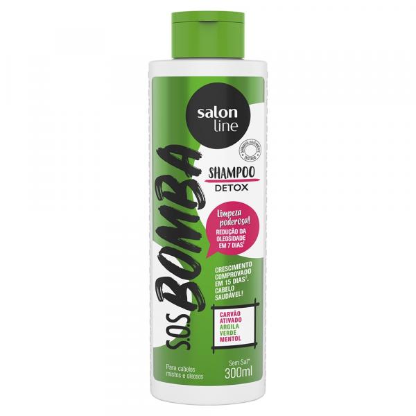 Shampoo Salon Line - S.o.s Bomba Vitaminas Detox - 300ml - Sos Bomba
