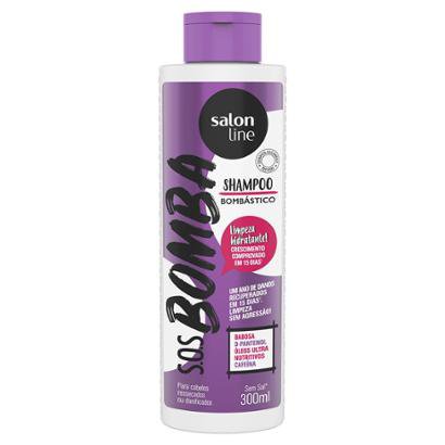 Shampoo Salon Line - S.O.S Bombástico Mega Hidratação - 300Ml