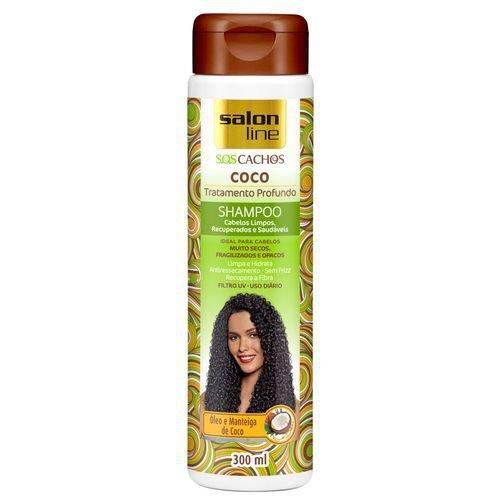 Shampoo Salon Line S.O.S Cachos Coco 300ml - Devintex Cosméticos