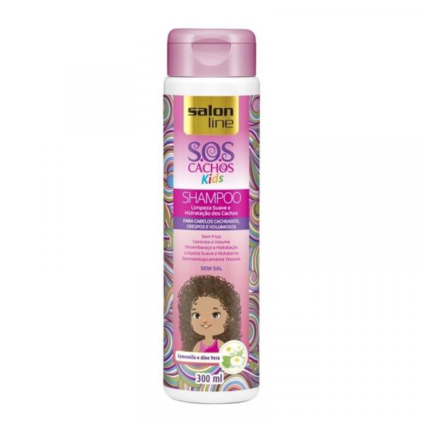 Shampoo Salon Line S.O.S Cachos Kids 300 Ml Limpeza e Hidrataco