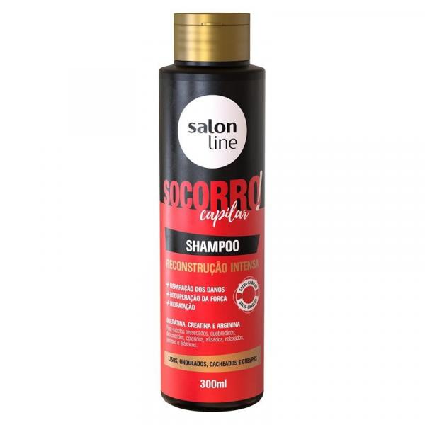 Shampoo Salon Line Socorro Capilar 300 Ml Reconstrução Intensa