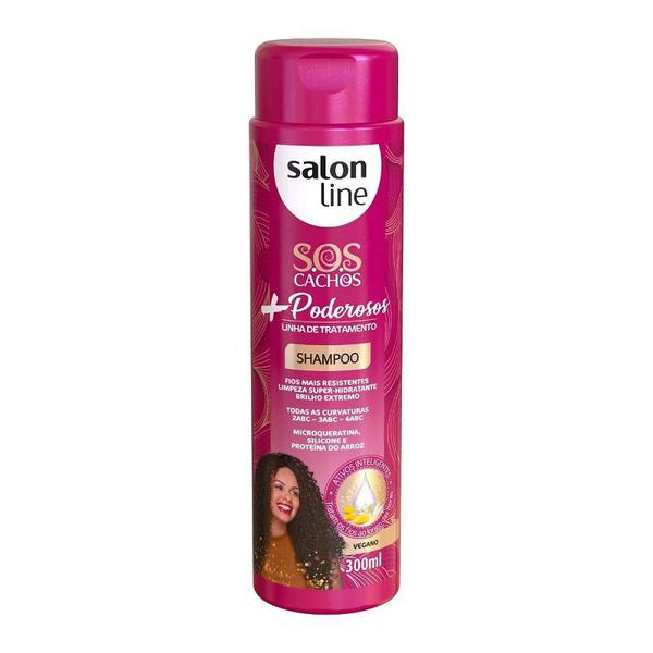 Shampoo Salon Line Sos Cachos Mais Poderosos 300ml - Salon Line Professional