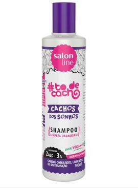 Shampoo Salon Line To de Cacho 300ml Cacho dos Sonhos