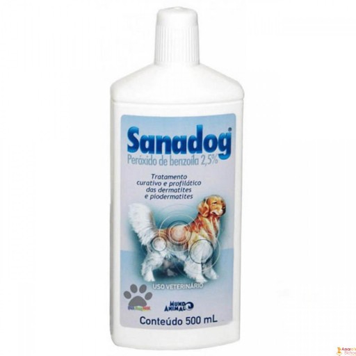 Shampoo Sanadog 500ml - Mundo Animal