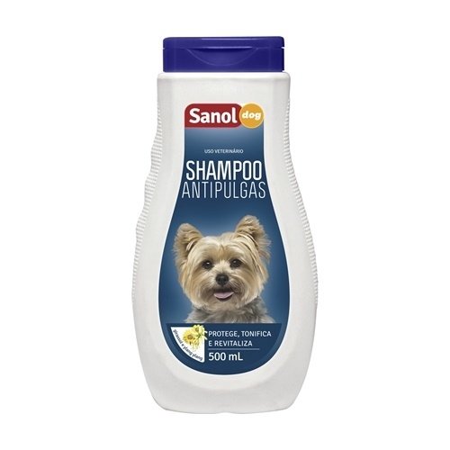 Shampoo Sanol Antipulgas (500mL)