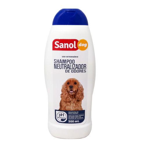 Shampoo Sanol Cães e Gatos Neutralizador de Odores 500ml