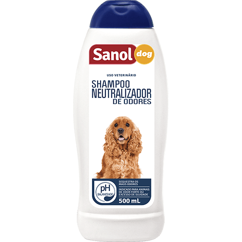 Shampoo Sanol Dog Neutralizador de Odores para Cães e Gatos 500ml
