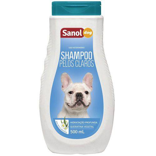 Shampoo Sanol Dog para Pelos Claros 500ml