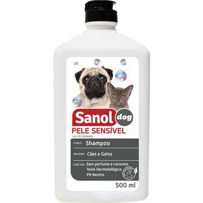Shampoo Sanol Dog Pele Sensível - 500 ML