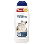 Shampoo Sanol Dog Peles Sensíveis para Cães e Gatos 500ml