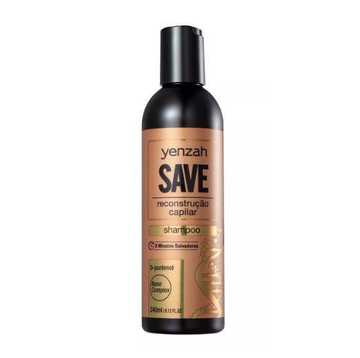 Shampoo Save Reconstrução Capilar 240ml Yenzah