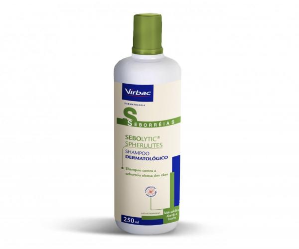 Shampoo Sebolytic Spherulites para Cães 250ml - Virbac