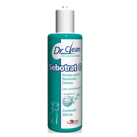 Shampoo Sebotrat o Dr. Clean 200mL - Agener União