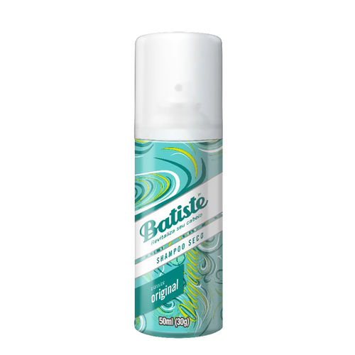 Shampoo Seco 50ml Original Batiste - 3un