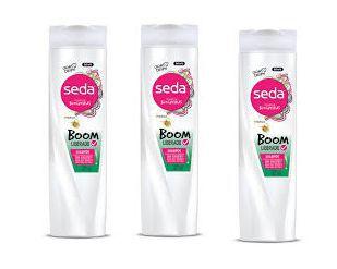 Shampoo Seda Boom Liberado 325ml - 3 Unidades