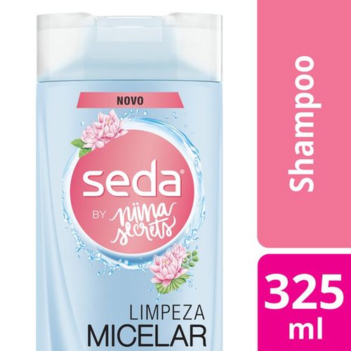 Shampoo Seda By Niina Limpeza Micelar 325ml SH SEDA 325ML-FR LIMPZ MICELAR