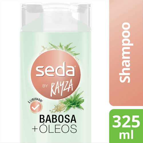 Shampoo Seda By Rayza Nicácio Óleos e Babosa 325ml