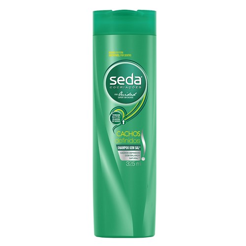 Shampoo Seda Cocriações Cachos Definidos Sem Sal 325Ml
