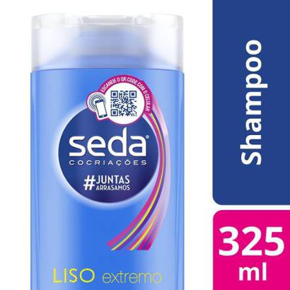 Shampoo Seda Cocriações Liso Extremo 325ml