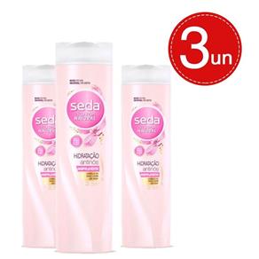 Shampoo Seda Hidratação Anti Nós - 3 Unidades - 325 Ml