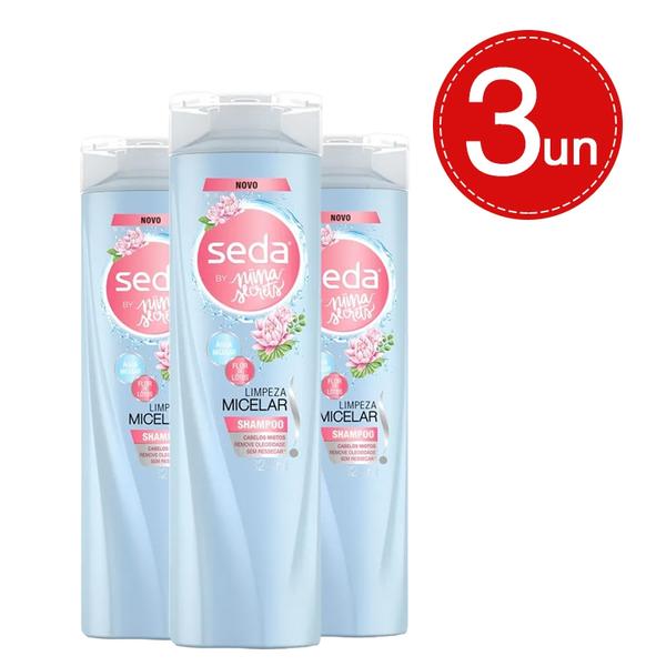 Shampoo Seda Limpeza Micelar By Niina Secrets 325Ml Leve 3 Pague 2