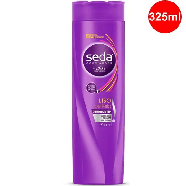 Shampoo Seda Liso Perfeito 325ml - Unilever