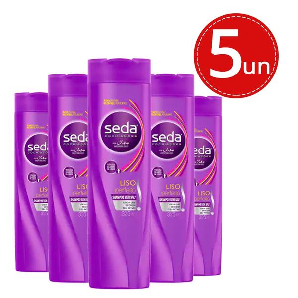 Shampoo Seda Liso Perfeito e Sedoso 325ml Leve 5 Pague 3