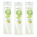 Shampoo Seda Recarga Natural Pureza Detox 325ml - 3 Unidades