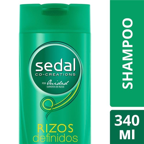 Shampoo Sedal Co-Creations Rizos Definidos 340 Ml