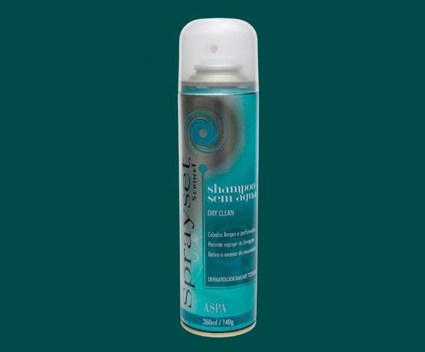 Shampoo Sem Água Dry Clean (260ml) - SpraySet Serinet (39) - Aspa