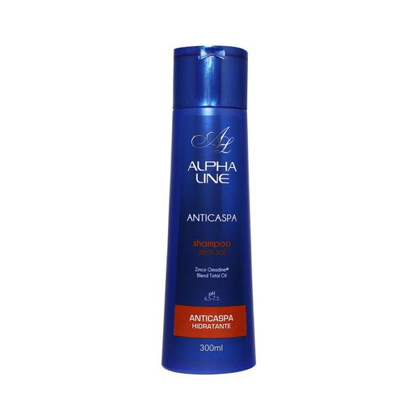 Shampoo Sem Sal Anticaspa Esfoliante 300g - Alpha Line
