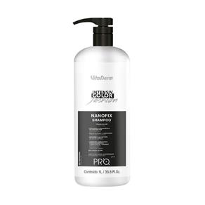 Shampoo Sem Sal Nanofix Intensiv Color Fashion Fixação da Cor Pro Vita Derm 1L