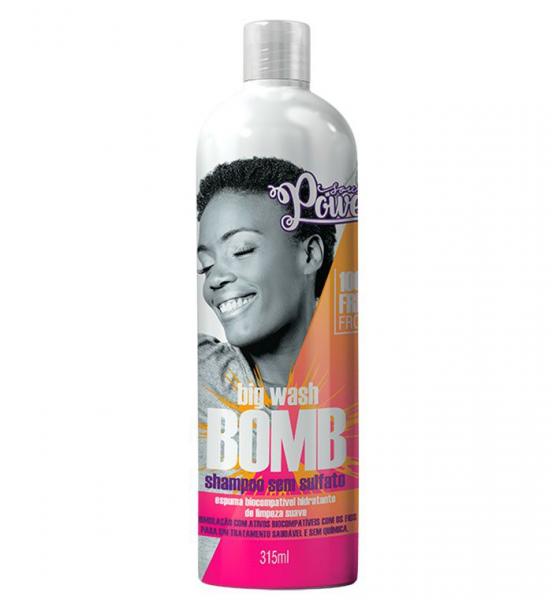 Shampoo Sem Sulfato Big Wash Bomb Soul Power 315ml