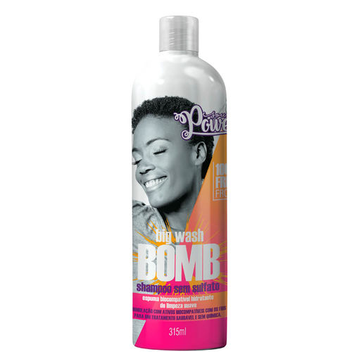 Shampoo Sem Sulfato Big Wash Bomb - Soul Power 315ml