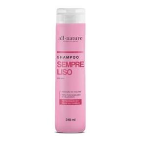 Shampoo Sempre Liso 310ml Pós Progressiva - All Nature - 300 ML